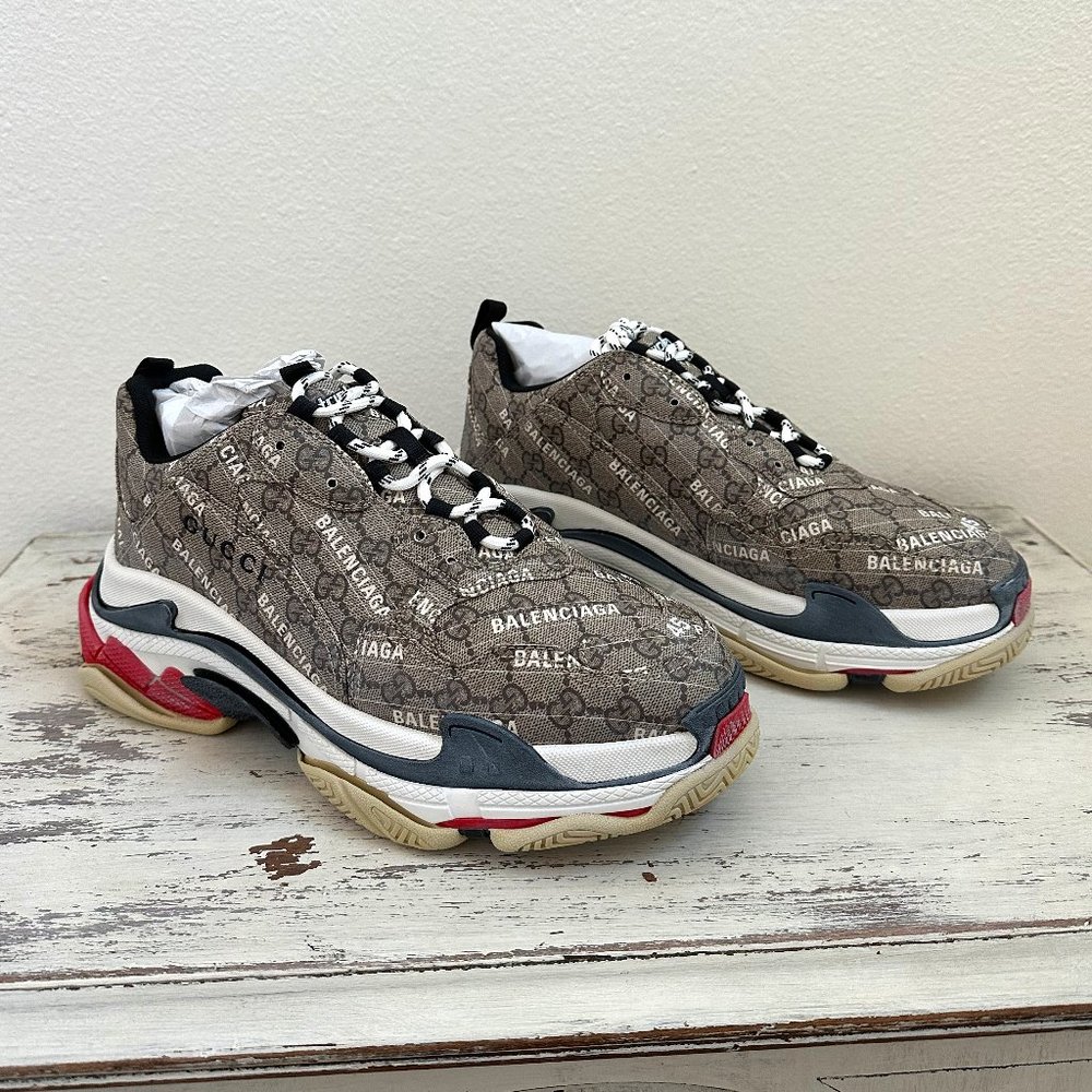 Gucci and Balenciaga Collab Shoes